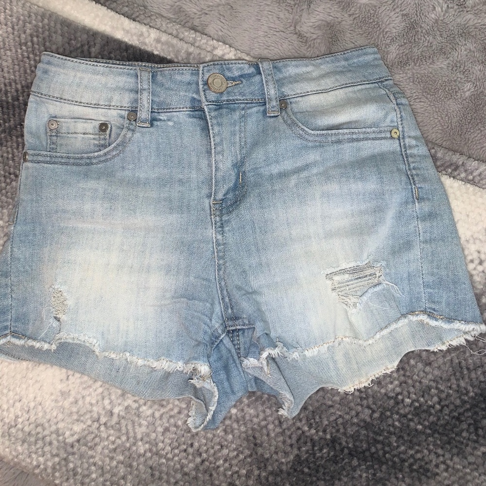 Light Blue short shorts